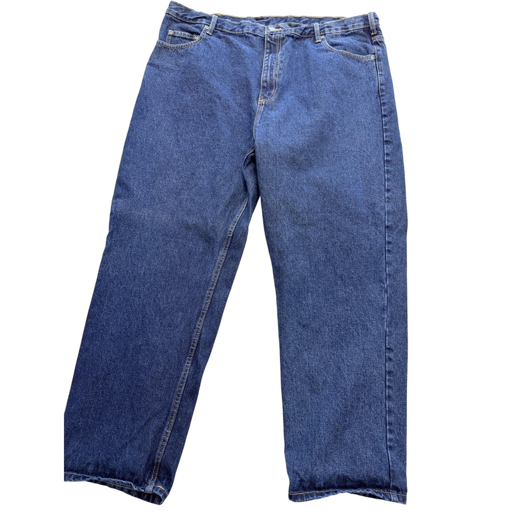 Member's Mark Jeans Mens 43x30 Blue Medium Wash Straight Denim Big & Tall